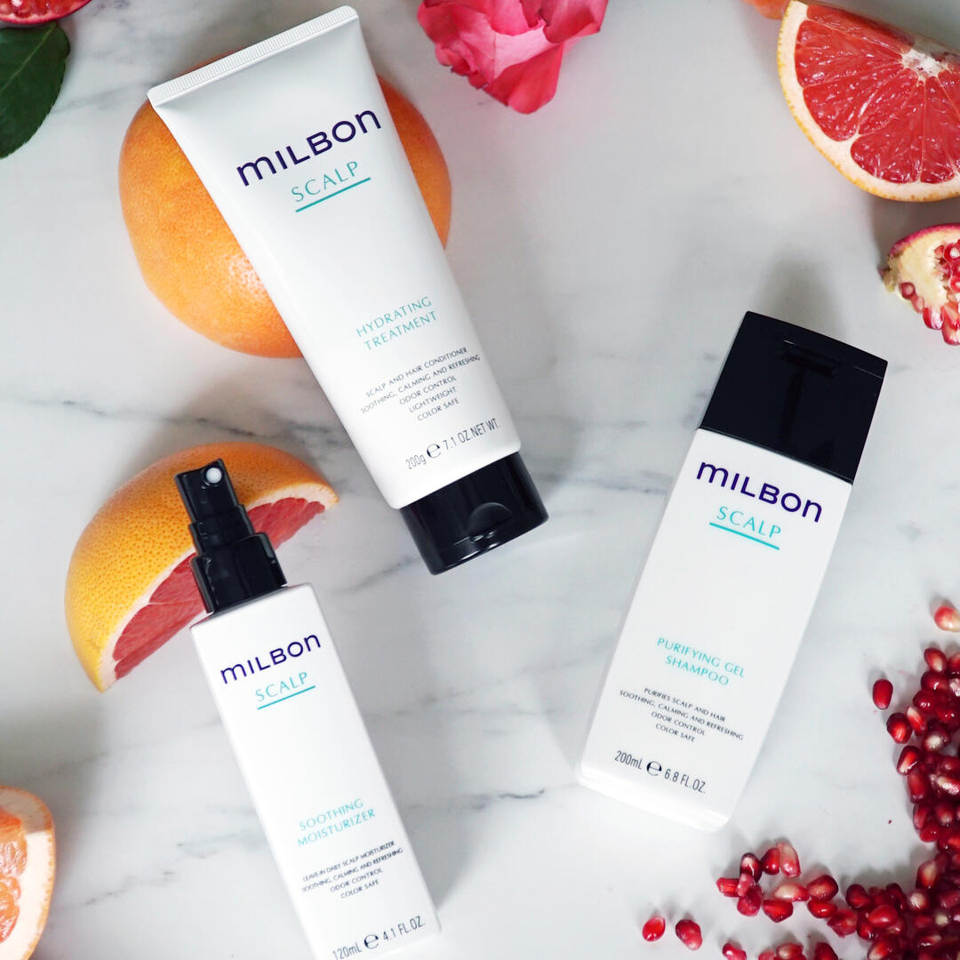 3 Scalp treatement products from brand Milbon.png